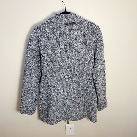 TIBI Tech Poly Sculpted Zip-Up Sweater Jacket Size Large - Picture 6 of 10